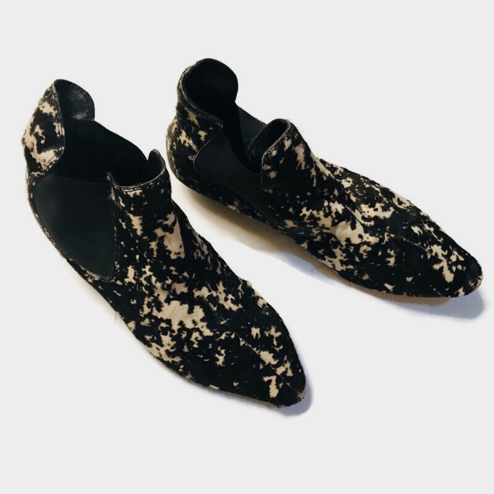 Giuseppe Zanotti cowhide chelsea boots